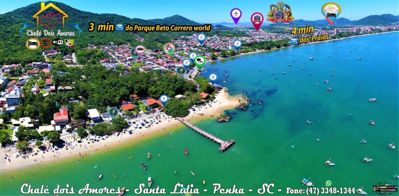 Pousada Chale Dois Amores Penha  Ngoại thất bức ảnh